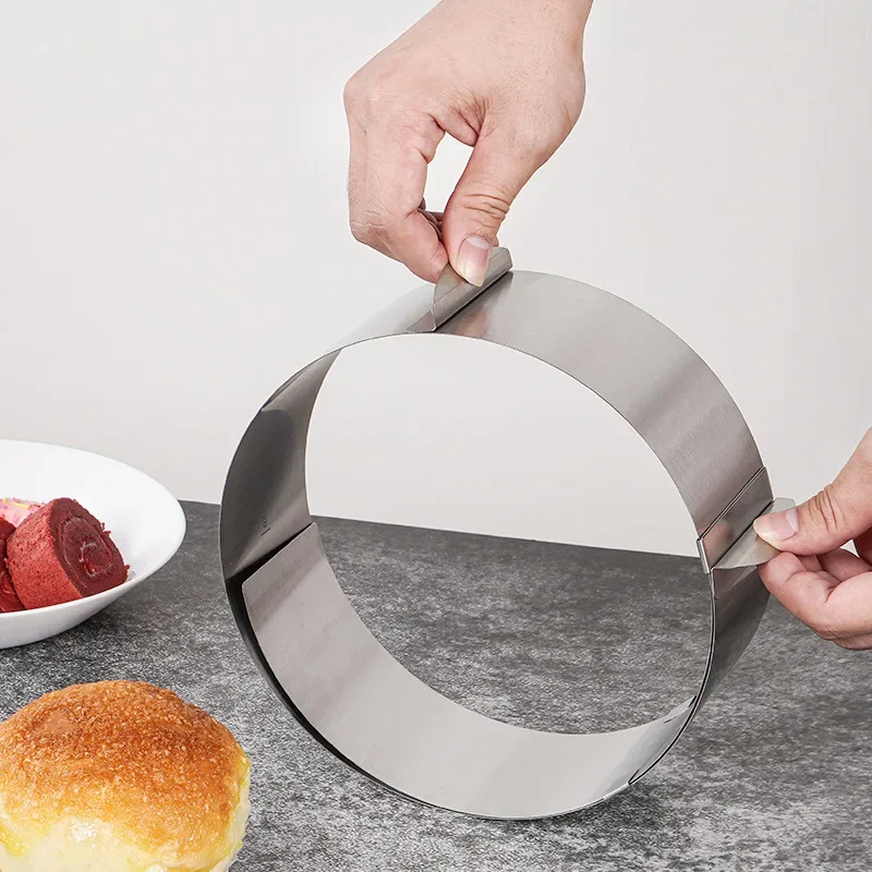 قالب كيك دائري قابل للتعديل - Cercle à Gâteau Réglable