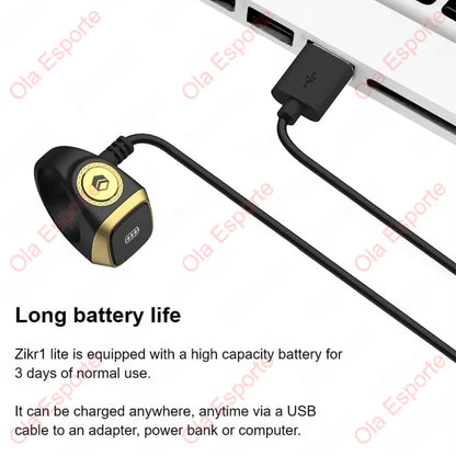 خاتم ذكي بتصميم عصري وألوان متعددة