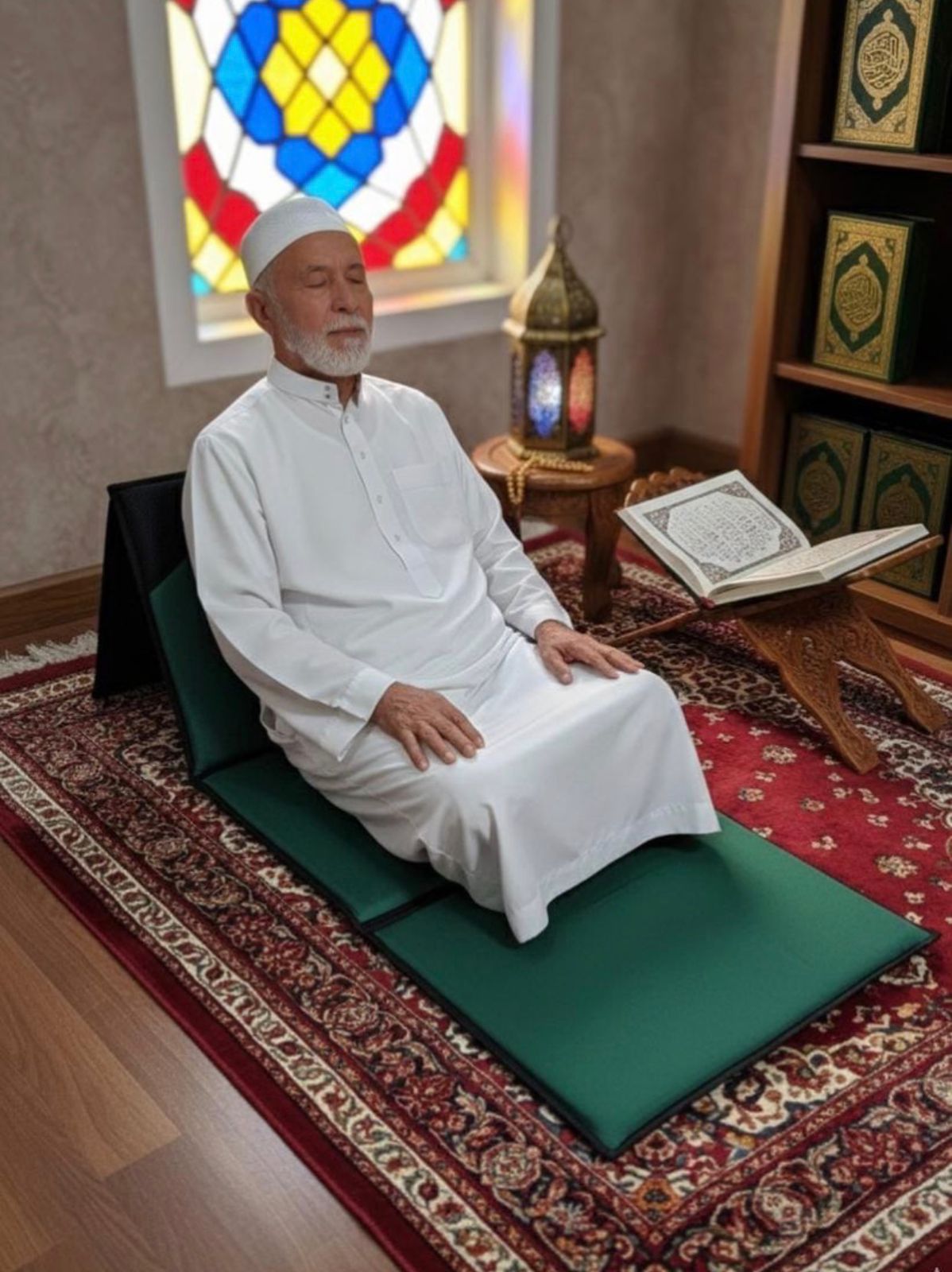 بغيت تصلي براحة؟ سجادة الصلاة المريحة ديالنا غادي تحل ليك المشكل!