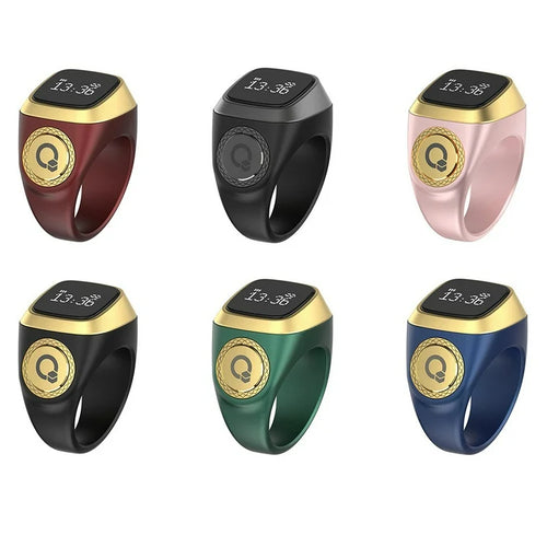 خاتم ذكي بتصميم عصري وألوان متعددة